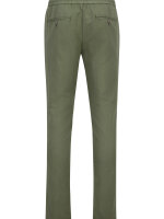 FYNCH-HATTON - Linen Cotton Drawstring Chino