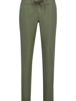 FYNCH-HATTON - Linen Cotton Drawstring Chino