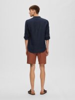 SELECTED - SLHREGKYLIAN-LINEN SHIRT LS BA