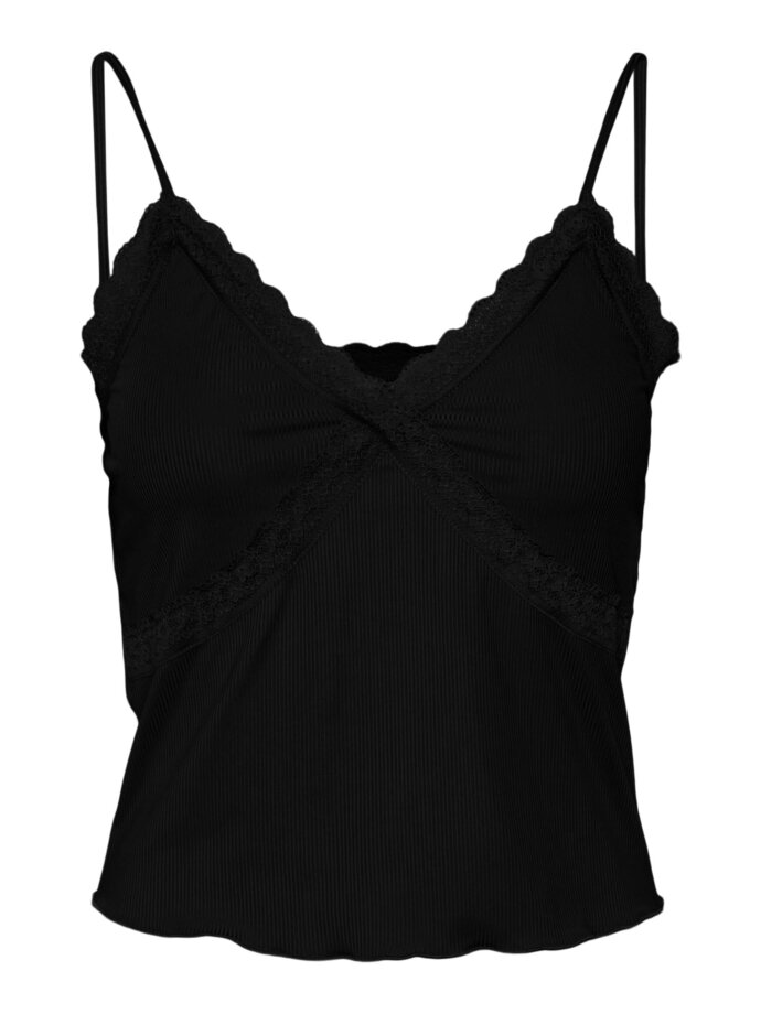 VERO MODA - %VMDITTE SINGLET CROP TOP JRS