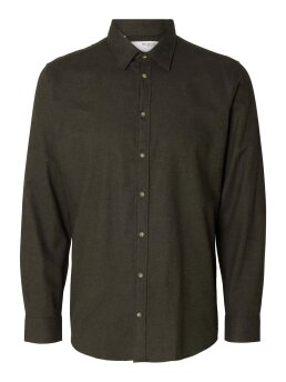 SELECTED - SLHSLIMOWEN-FLANNEL SHIRT LS N