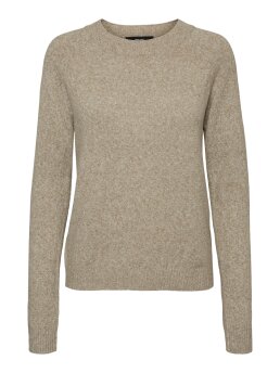 VERO MODA - VMDOFFY LS O-NECK BLOUSE NOOS