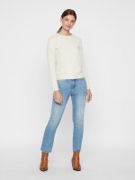 VERO MODA - VMDOFFY LS O-NECK BLOUSE NOOS
