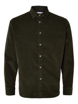 SELECTED - SLHREGOWEN-CORD SHIRT LS NOOS