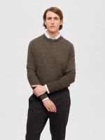 SELECTED - SLHTOWN MERINO COOLMAX KNIT CR