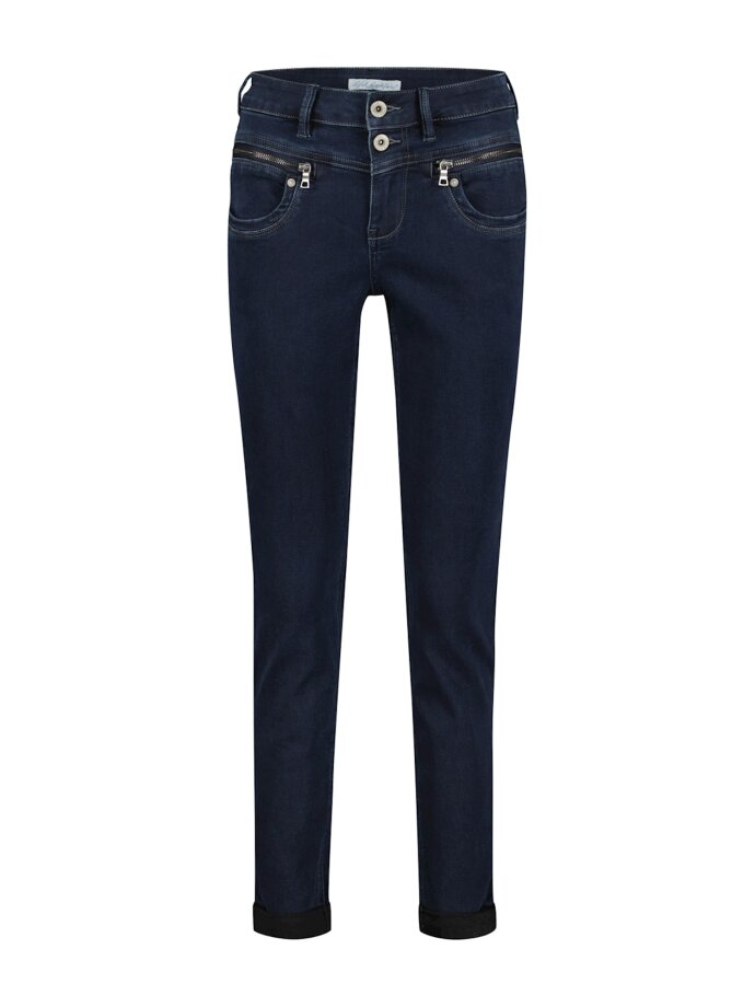 RED BUTTON - Sienna 2 zip rib jog