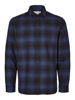 SELECTED - SLHSLIMOWEN-FLANNEL SHIRT LS N