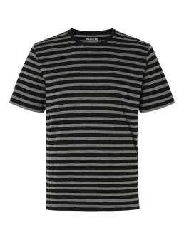 SELECTED - SLHASPEN STRIPE SS O-NECK TEE