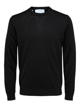 SELECTED - SLHTOWN MERINO COOLMAX KNIT CR