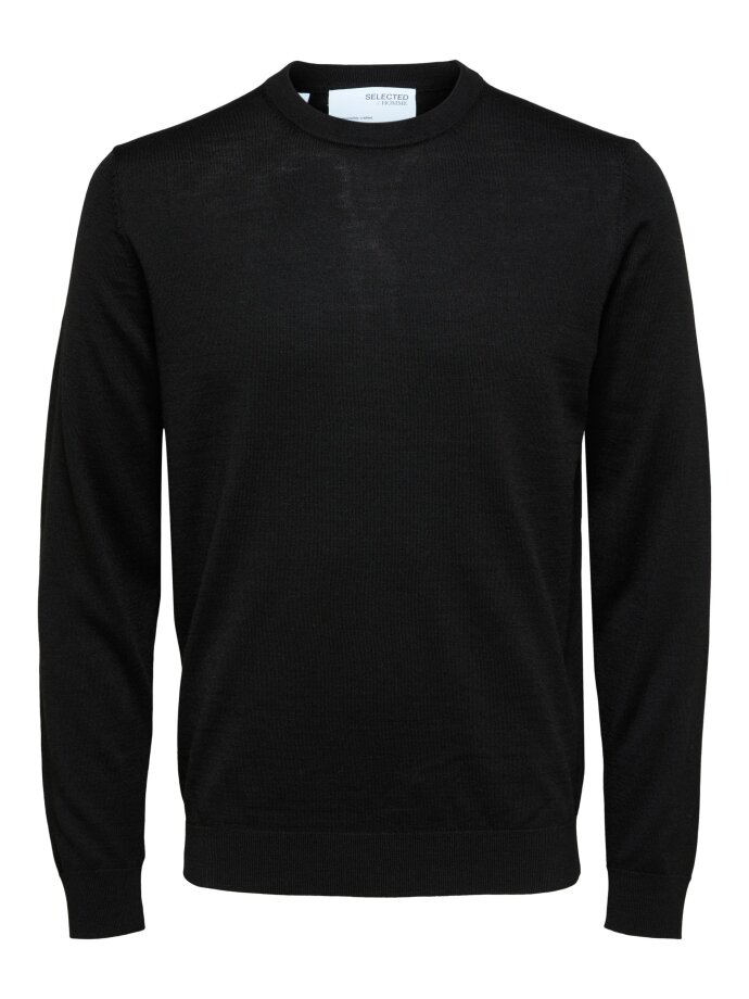 SELECTED - SLHTOWN MERINO COOLMAX KNIT CR
