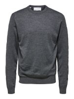 SELECTED - SLHTOWN MERINO COOLMAX KNIT CR