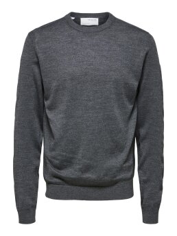 SELECTED - SLHTOWN MERINO COOLMAX KNIT CR