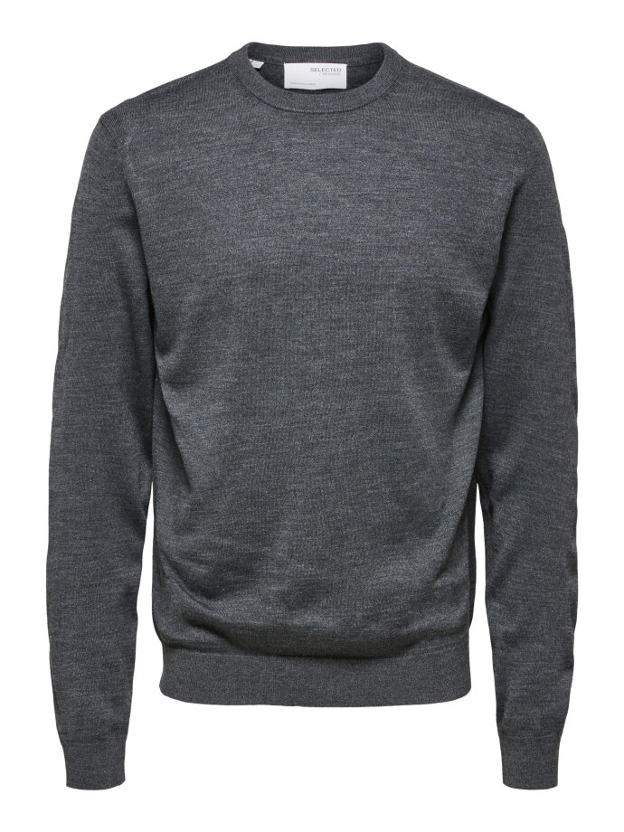 SELECTED - SLHTOWN MERINO COOLMAX KNIT CR